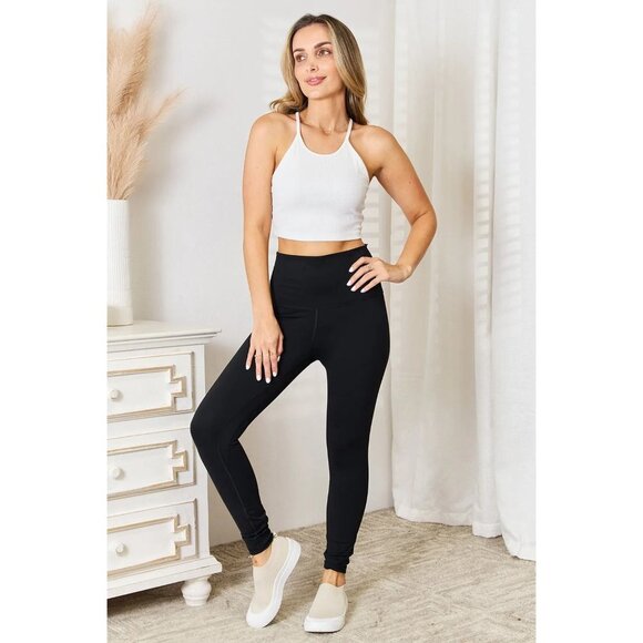 Basic Bae Ultra Soft High Waist Sports Leggings - Picture 4 of 5